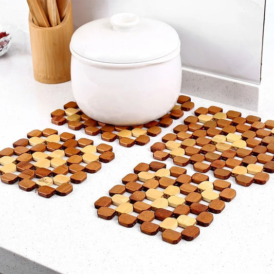 Bamboo Insulation Pad: Eco-Friendly Heat Protection for Stylish Dining