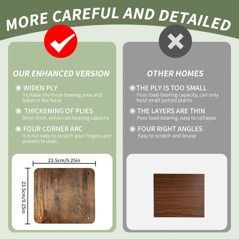 木制植物架 - 为花卉爱好者带来节省空间的优雅