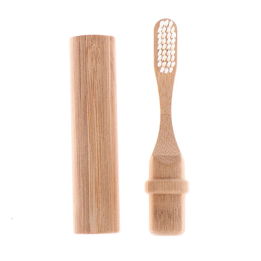 Eco-Friendly Bamboo Charcoal Toothbrush for Adults | Travel Ready