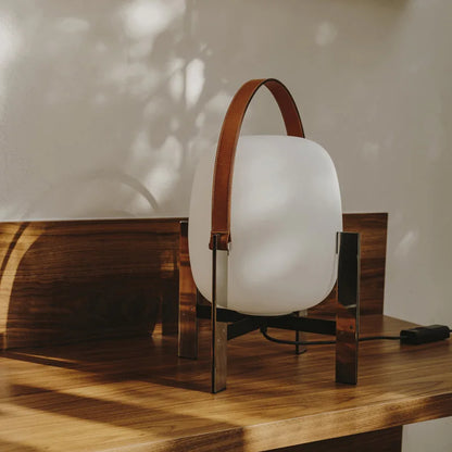 Cole Cestita Table Lamp: Chic Minimalist Glow for Modern Homes