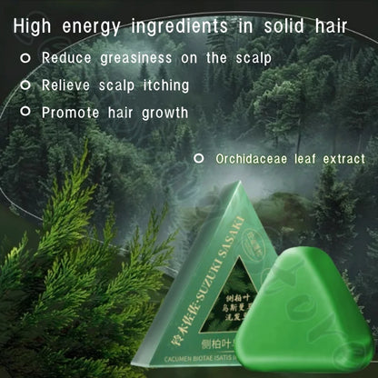 Nourishing Shampoo Soap for Vibrant Hair - Platycladi