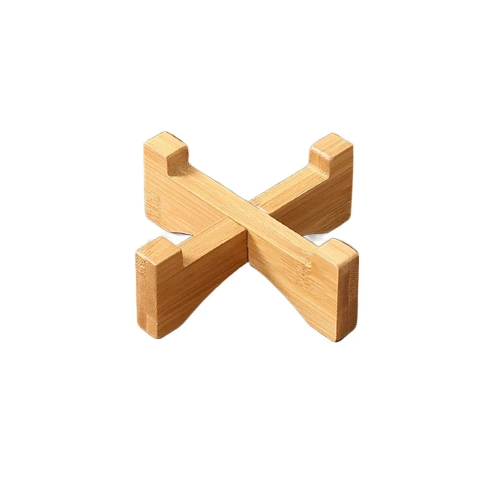 Elegant Wooden Bonsai Display Stand for Plant Lovers - Eco-Friendly Showcase