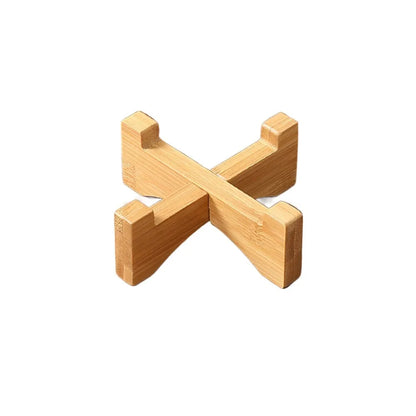 Elegant Wooden Bonsai Display Stand for Plant Lovers - Eco-Friendly Showcase