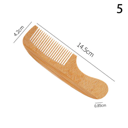 Eco-Friendly Bamboo Comb: Anti-Static Tool for Pros