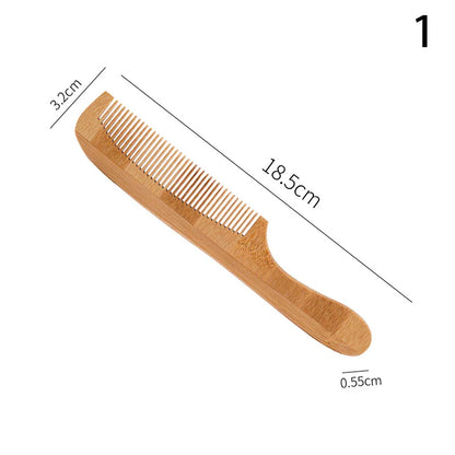 Eco-Friendly Bamboo Comb: Anti-Static Tool for Pros