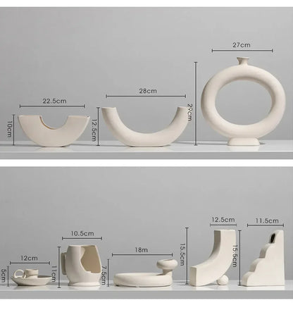 Eco-Friendly Ceramic Flower Pot – Modern Decor by Crafts