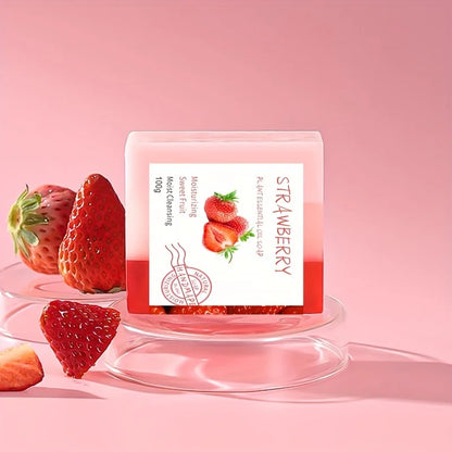 Nourishing Strawberry Soap: Rich Lather for Radiant Skin