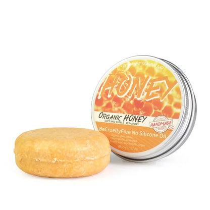 천연 허니 샴푸 - Rooted Living의 부드럽고 비듬 없는 모발