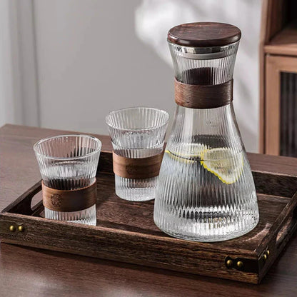 Elegant Heat-Resistant Glass Cup Set for Tea Lovers