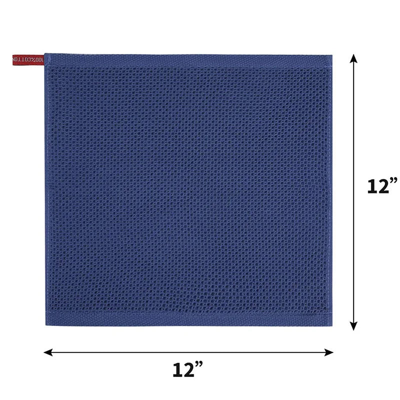 Super Absorbent Cotton Dishcloth - Soft & Stylish Kitchen Essential