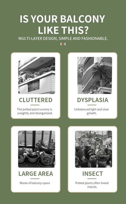 木制植物架 - 为花卉爱好者带来节省空间的优雅