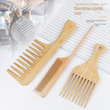 Eco-Friendly Bamboo Comb - Smooth Scalp Massage by Rooted Living