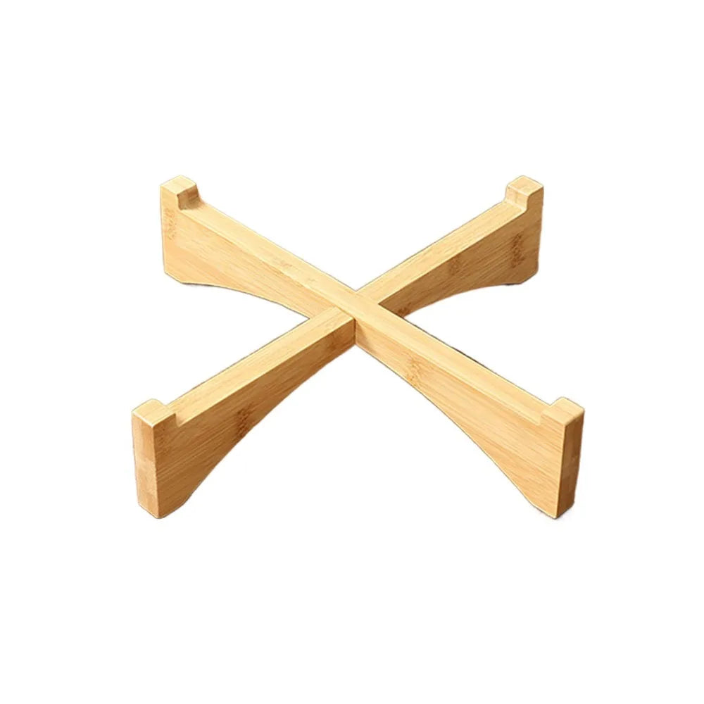 Elegant Wooden Bonsai Display Stand for Plant Lovers - Eco-Friendly Showcase