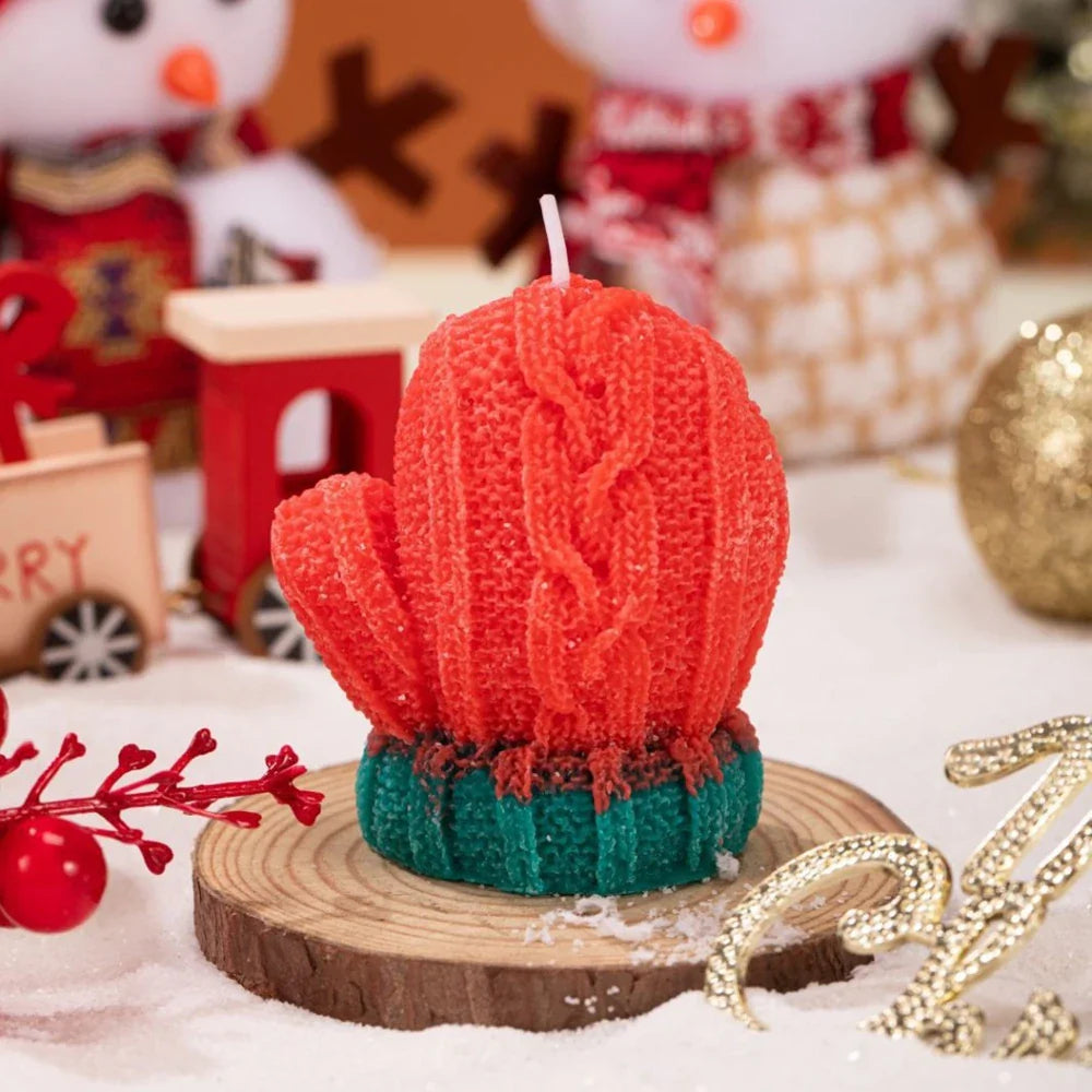 Christmas Tree Aromatherapy Candles - Cozy Holiday Bliss