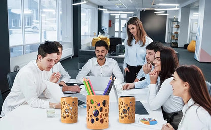 Eco-Friendly Bamboo Toothbrush Holder | Tidy & Stylish Storage