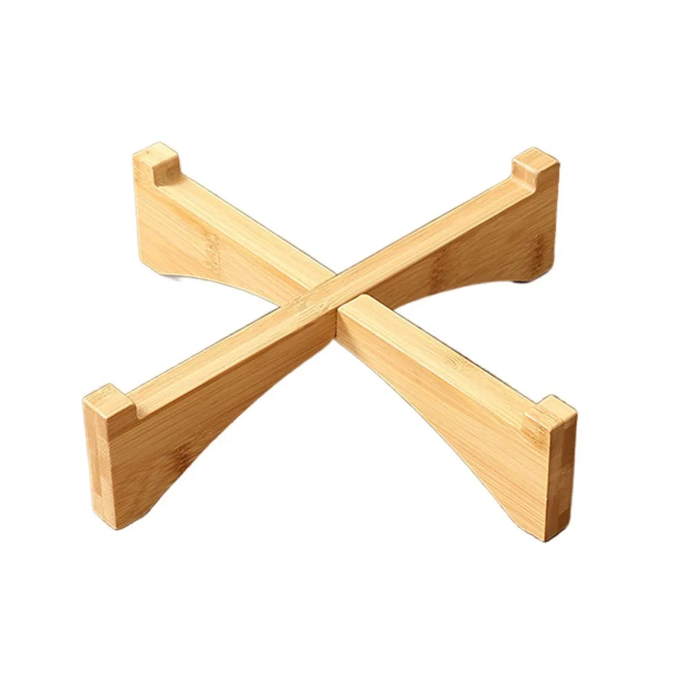 Elegant Wooden Bonsai Display Stand for Plant Lovers - Eco-Friendly Showcase