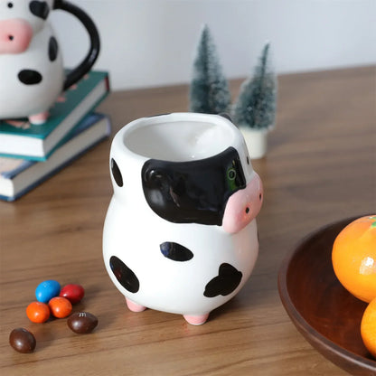 Cartoon Cow Mug - Whimsical Fun for Kids & Adults