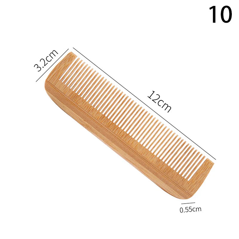 Eco-Friendly Bamboo Comb: Anti-Static Tool for Pros