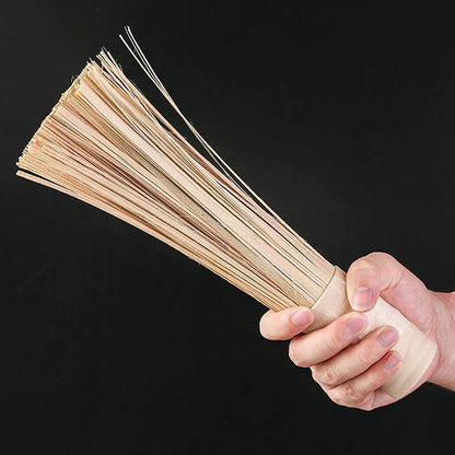 Eco-Friendly Bamboo Pot Washing Brush - Effortless Cleanup
