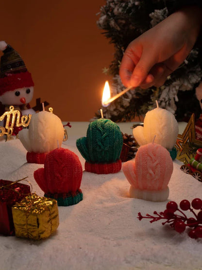 Christmas Tree Aromatherapy Candles - Cozy Holiday Bliss