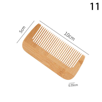 Eco-Friendly Bamboo Comb: Anti-Static Tool for Pros
