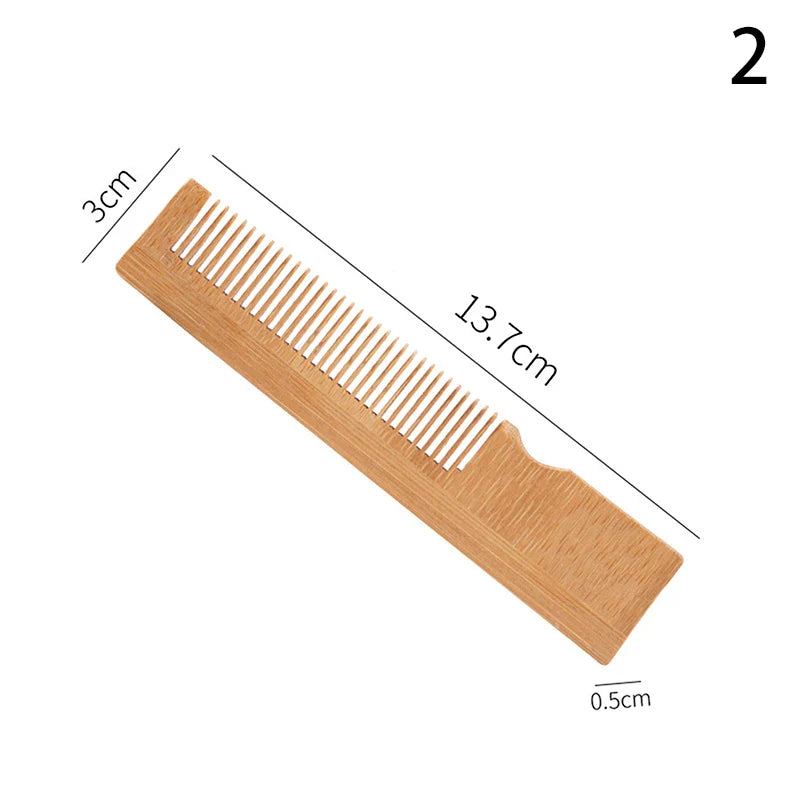 Eco-Friendly Bamboo Comb: Anti-Static Tool for Pros