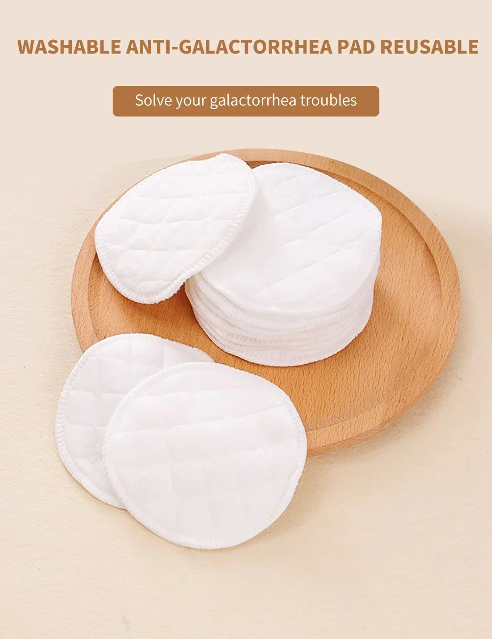 Tampons démaquillants écologiques - Fibre de bambou douce pour un nettoyage en douceur