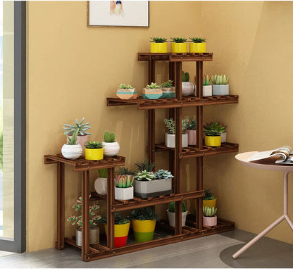 Support à fleurs de balcon multicouche - Chic et peu encombrant pour les amateurs de plantes