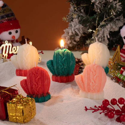 Christmas Tree Aromatherapy Candles - Cozy Holiday Bliss