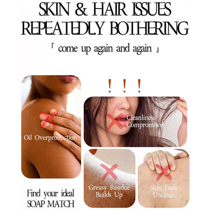 Savon 2 en 1 à l'arbre à thé : Rafraîchissant & Revitalise tous les types de peau