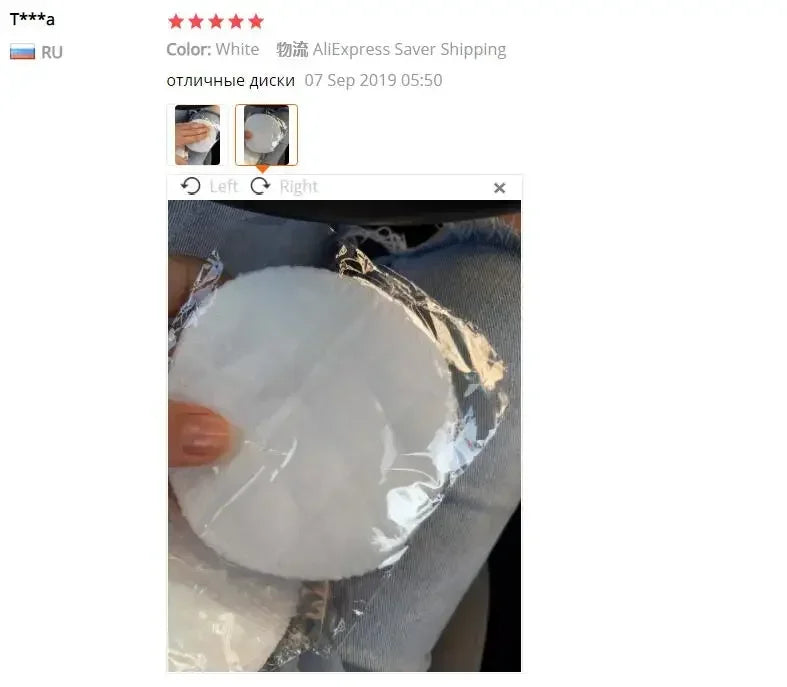 Tampons démaquillants écologiques - Fibre de bambou douce pour un nettoyage en douceur