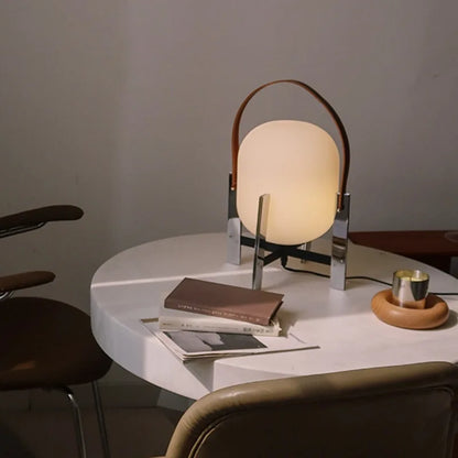 Cole Cestita Table Lamp: Chic Minimalist Glow for Modern Homes