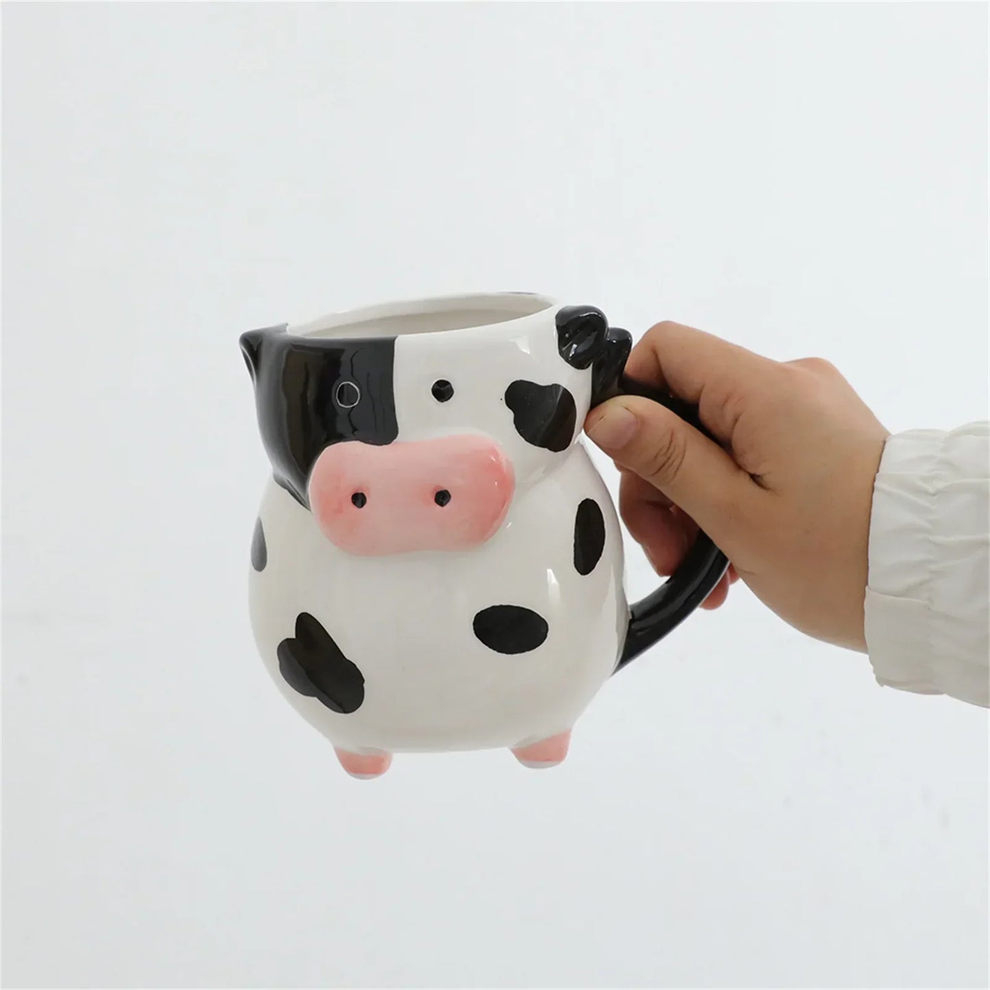 Cartoon Cow Mug - Whimsical Fun for Kids & Adults