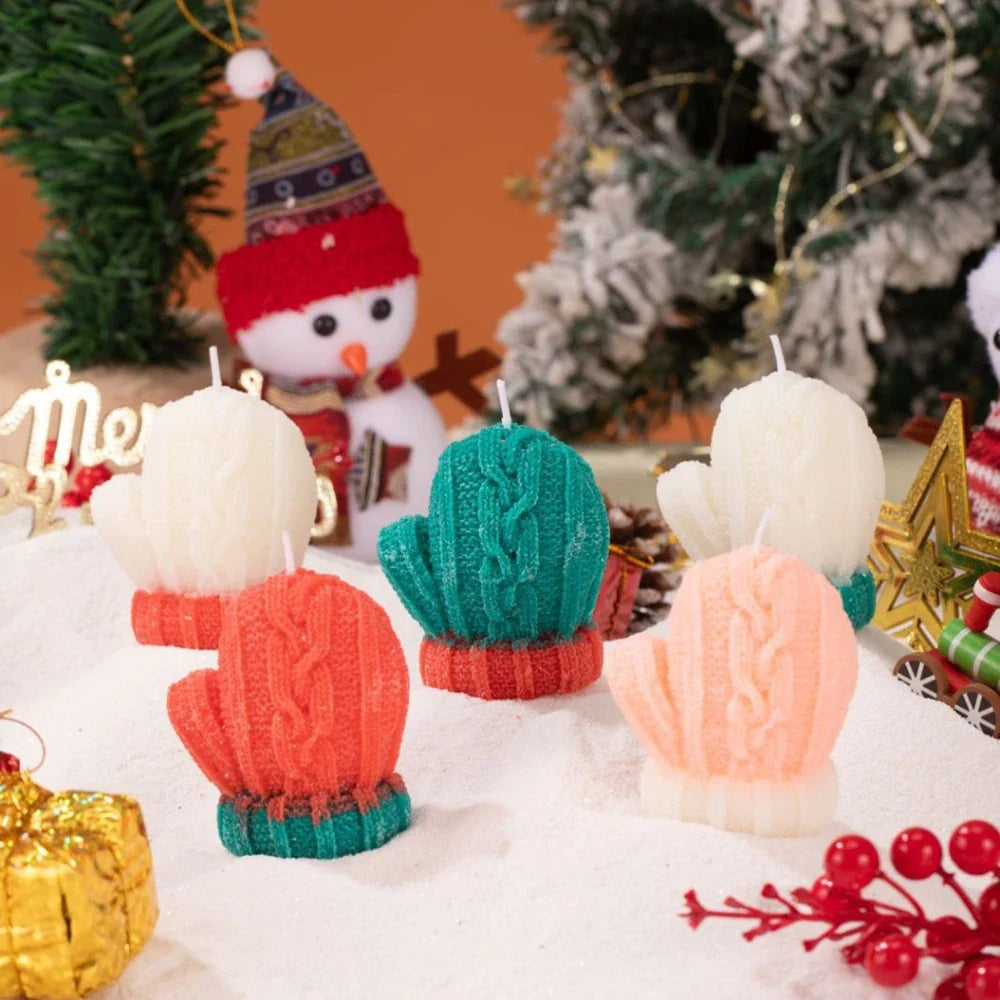 Christmas Tree Aromatherapy Candles - Cozy Holiday Bliss