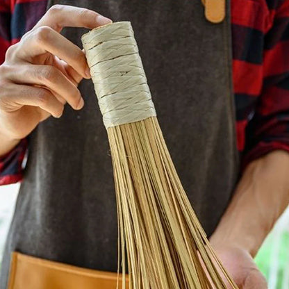Eco-Friendly Bamboo Pot Washing Brush - Effortless Cleanup