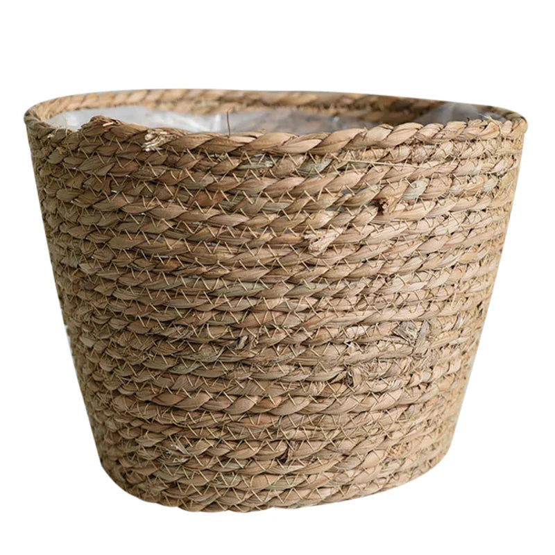 Seagrass Planter Basket: Eco-Friendly Elegance for Plant Lovers